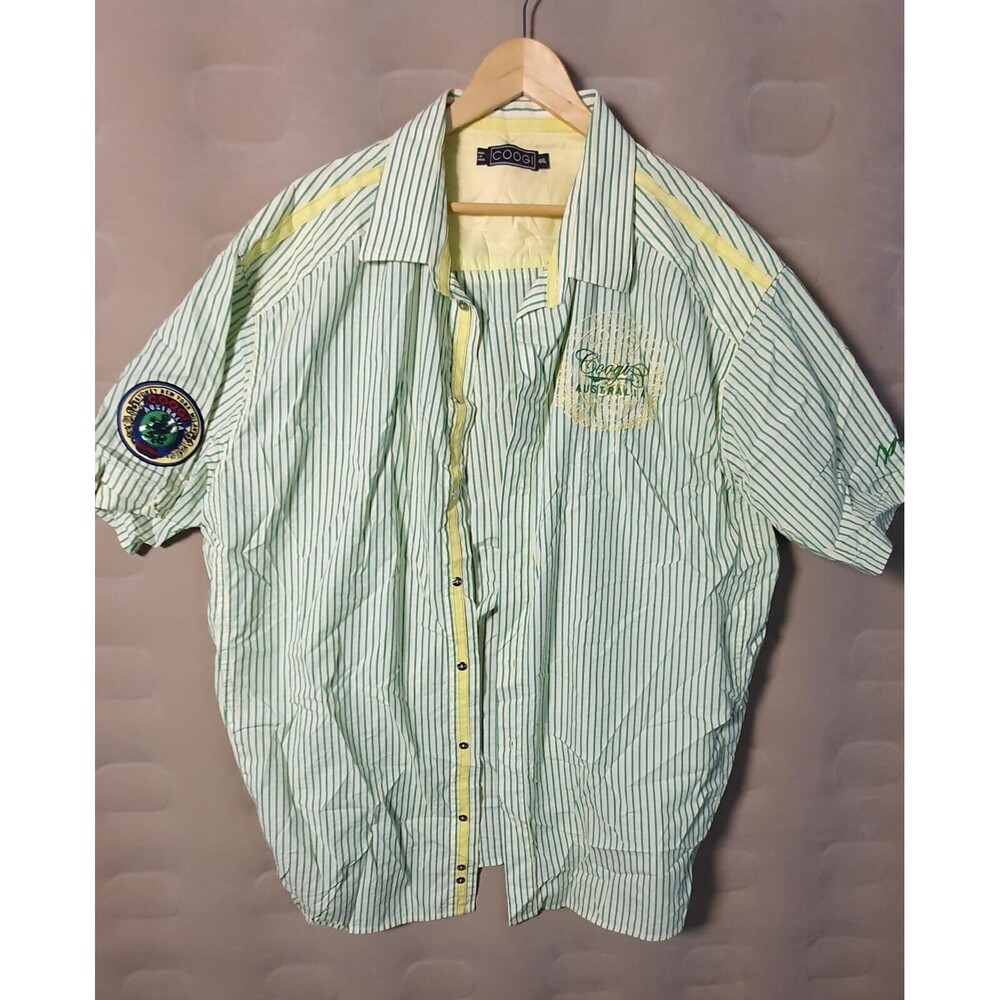 Coogi Authentic Mens Short Sleeve Shirt 5x,